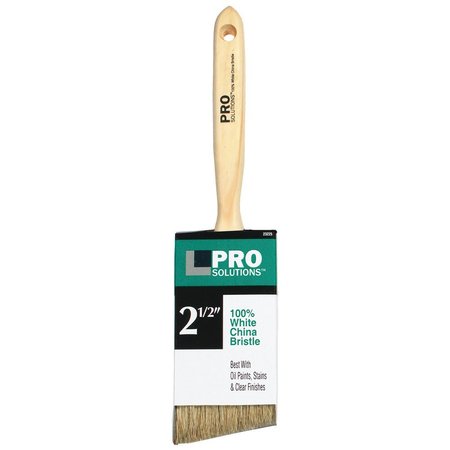 PRO SOLUTIONS 2-1/2 in. Wht China Brs Ang Std 23225